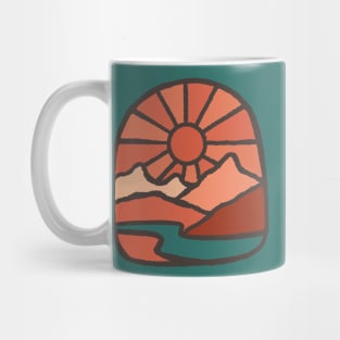 Pink sunrise Mug